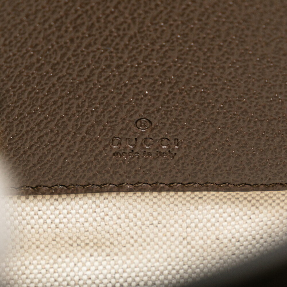 Gucci Leather Beige GG Brown Supreme Bag Shoulder Ophidia - Picture 7 of 8